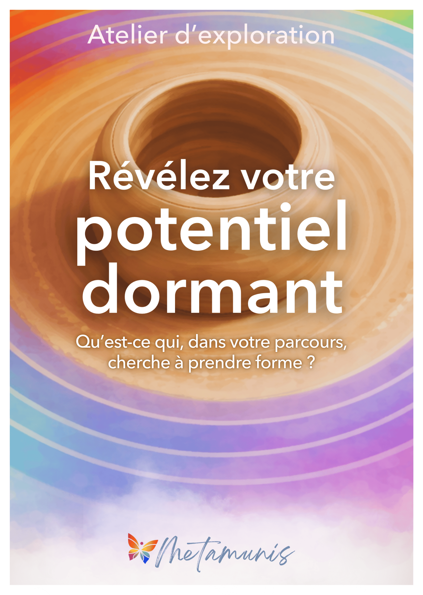 Affiche atelier metamunis -  revelez votre potentiel dormant